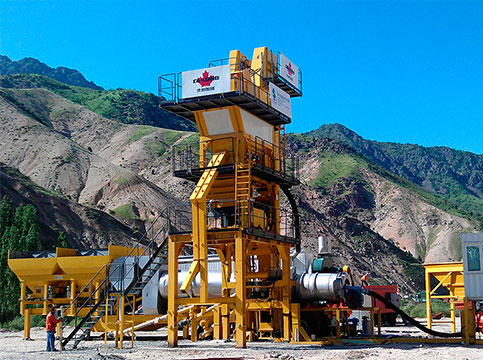 Мобильный АБЗ Ca-Long CLY-1000 в Пересвете